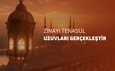 ZİNAYI TENASÜL UZUVLARI GERÇEKLEŞTİRİR.